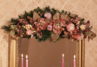 Victorian Christmas Mauve Arch